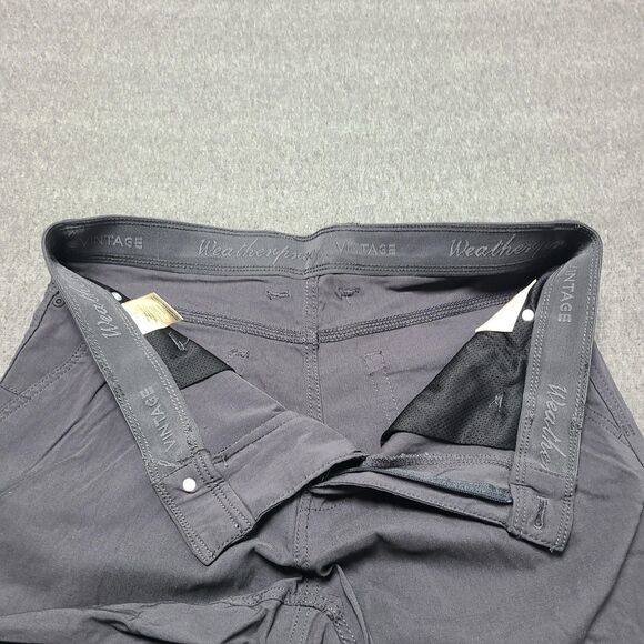 Weatherproof Vintage Pants Mens 32x30 Gray Stretch Casual Nylon Blend Comfort - Picture 4 of 8
